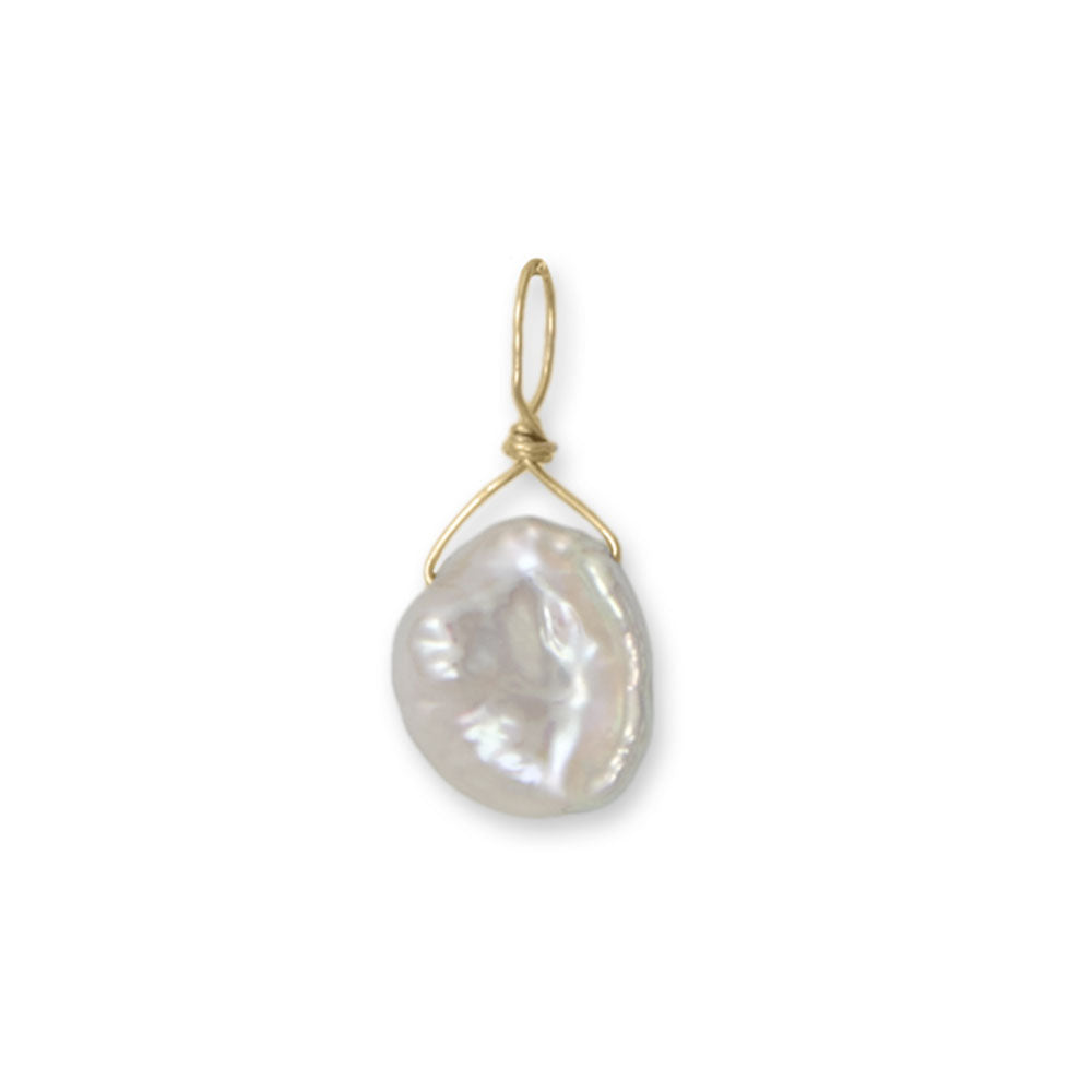 Individual 14 Karat Gold Birthstone Charm (January-December)