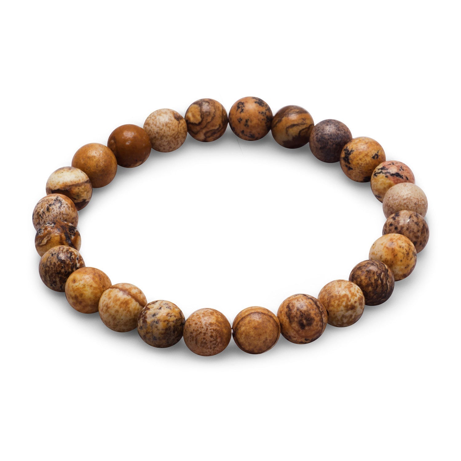 Picture Jasper Stretch Bracelet