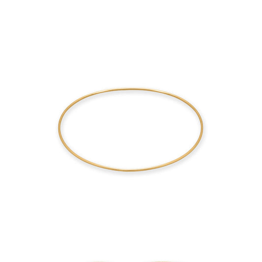 14/20 Gold Filled Smooth Wire Bangle Bracelet