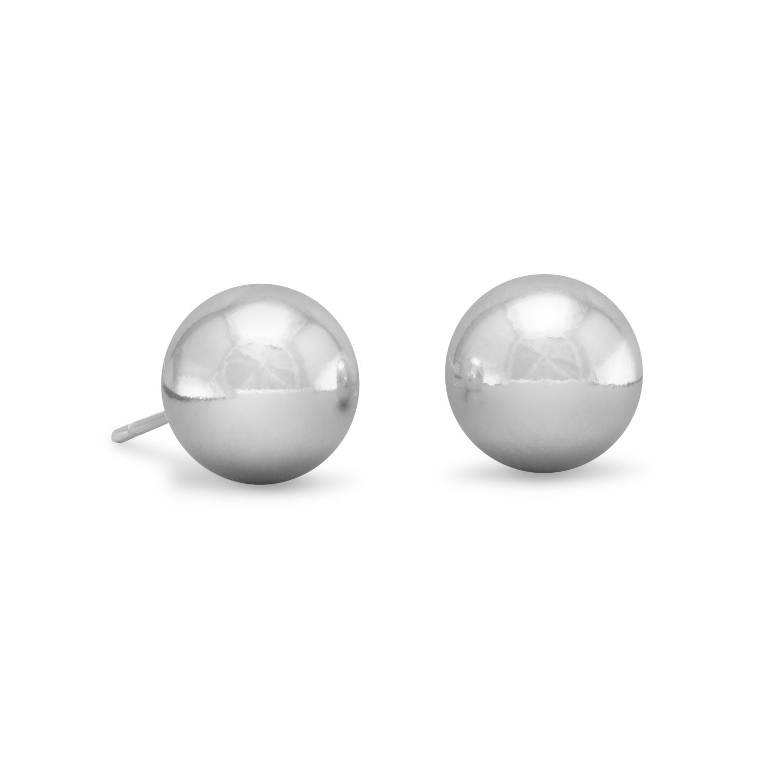 10mm Ball Stud Earrings