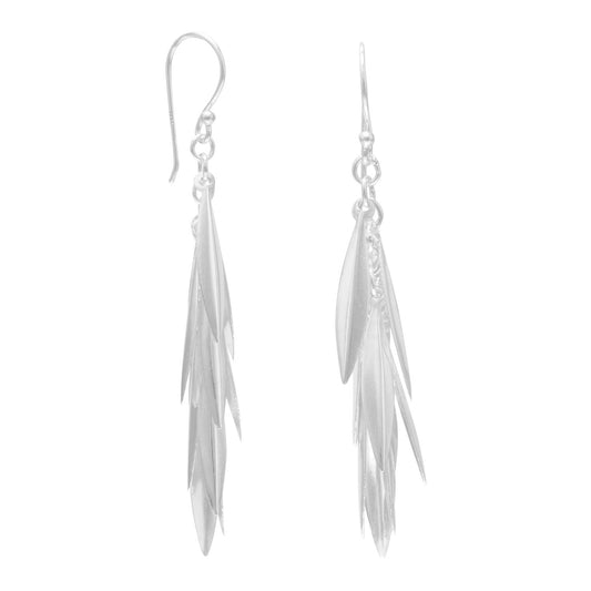 Marquise Cluster Drop Earrings