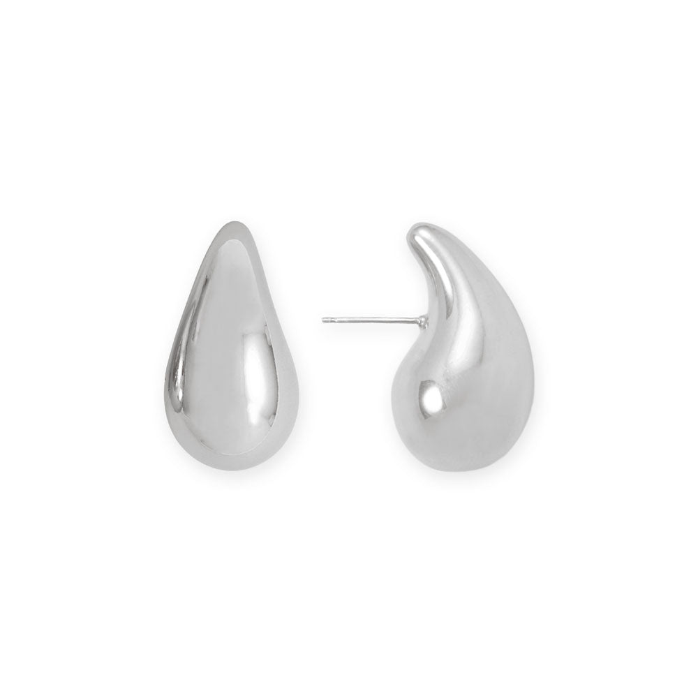 Hollow Raindrop Earrings