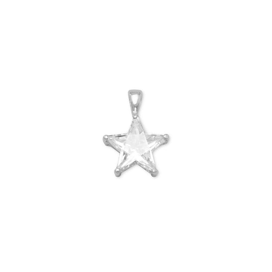 CZ Star Pendant