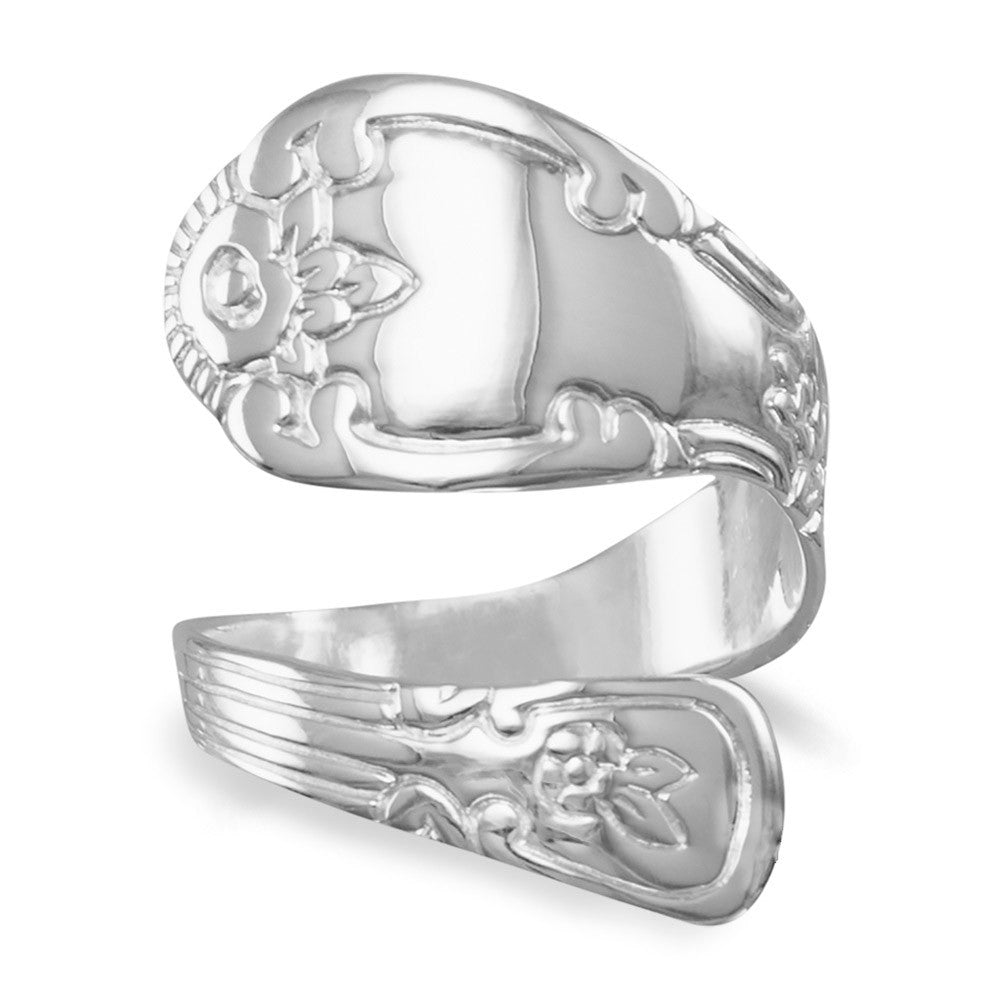 High Polish Spoon Ring