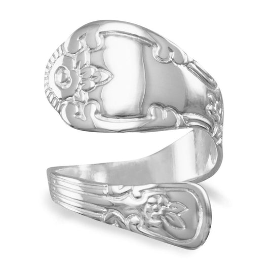 High Polish Spoon Ring